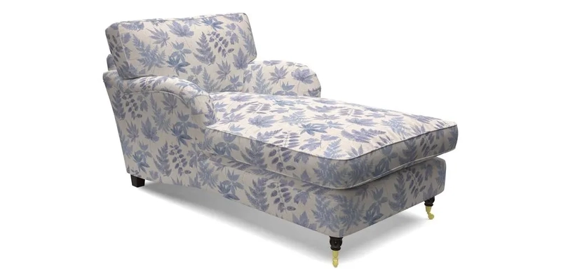 Alwinton Chaise Chair in Blendworth Tennyson Conch