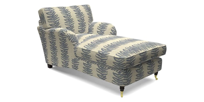 Alwinton chaise chair in Blendworth Tennyson Conch