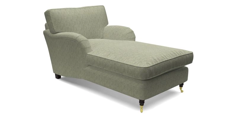 Alwinton Chaise Chair in Blendworth Tennyson Conch