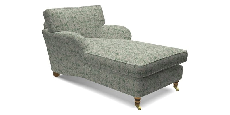Alwinton Chaise Chair in Blendworth Tennyson Conch