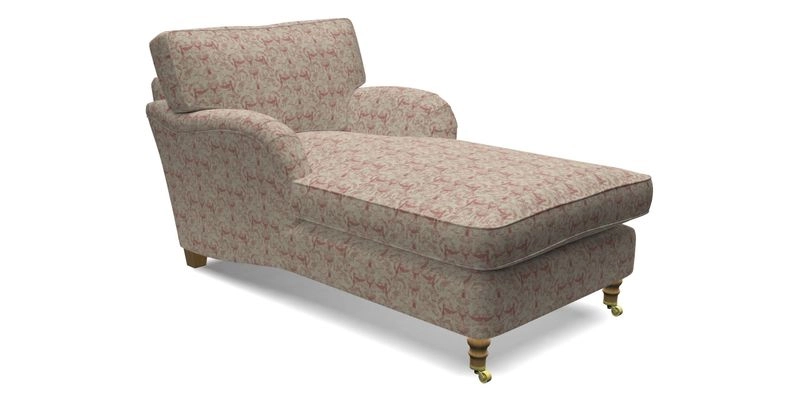 Alwinton Chaise Chair in Blendworth Tennyson Conch