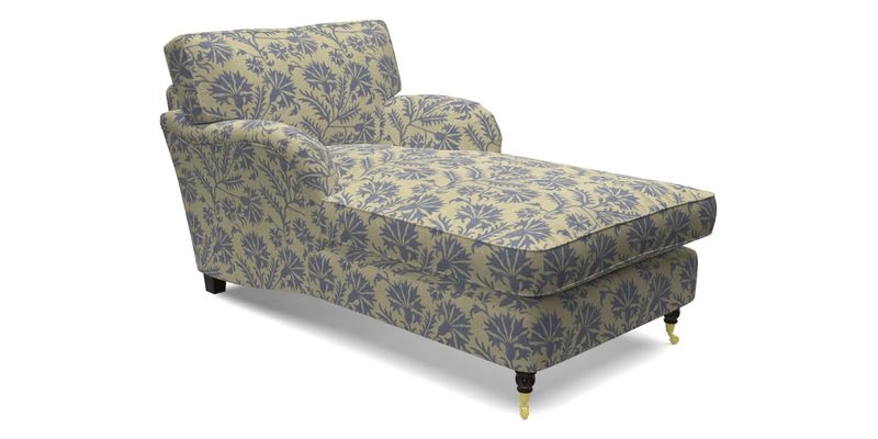 Alwinton Chaise Chair in Blendworth Tennyson Conch