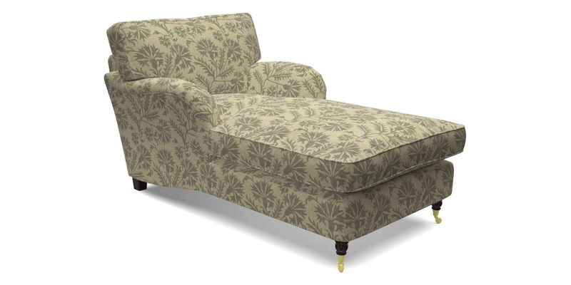 Alwinton Chaise Chair in Blendworth Tennyson Conch