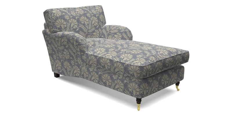 Alwinton Chaise Chair in Blendworth Tennyson Conch