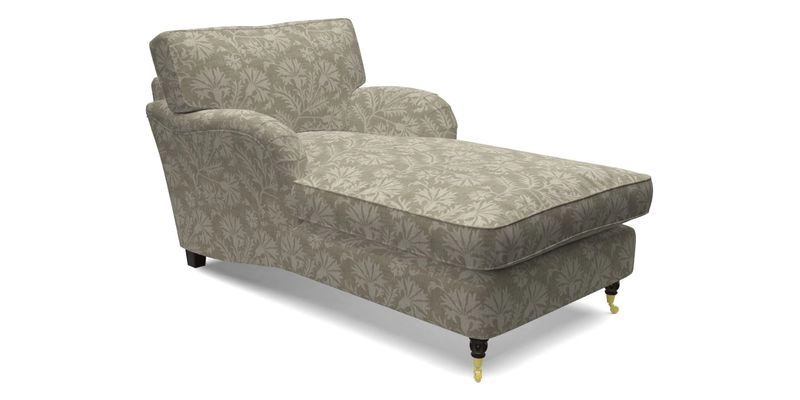 Alwinton Chaise Chair in Blendworth Tennyson Conch
