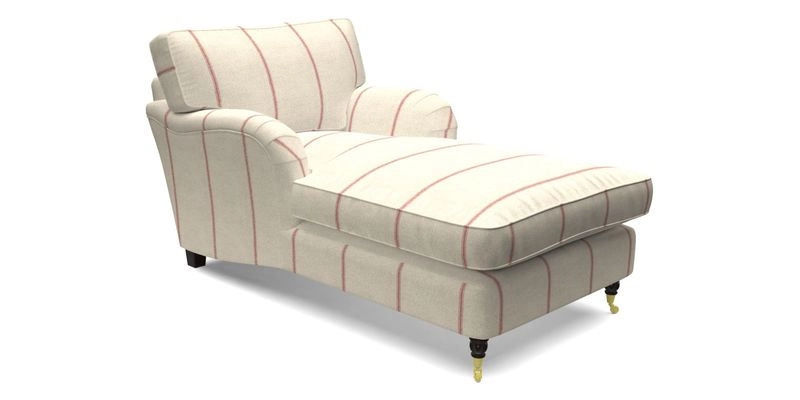 Alwinton Chaise Chair in Blendworth Tennyson Conch