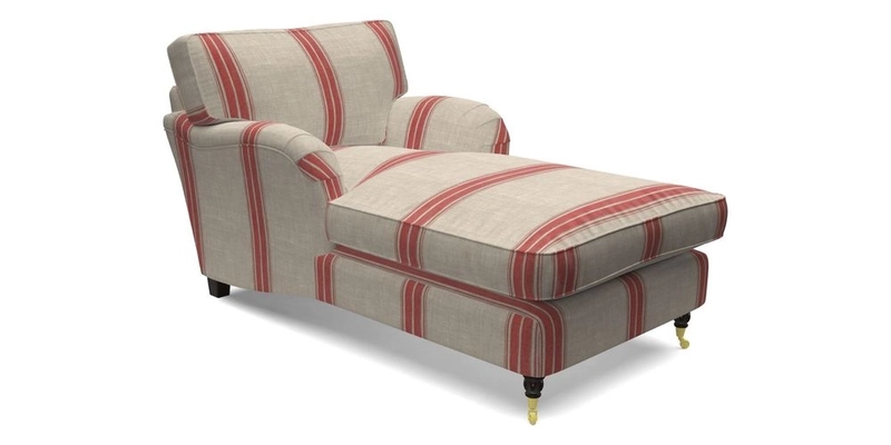 Alwinton Chaise Chair in Blendworth Tennyson Conch