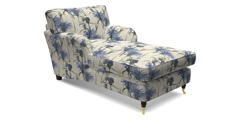 Alwinton Chaise Chair in Blendworth Tennyson Conch