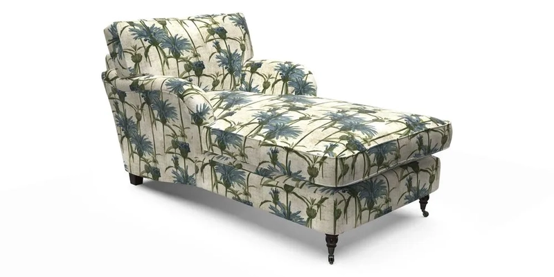 Alwinton Chaise Chair in Blendworth Tennyson Conch