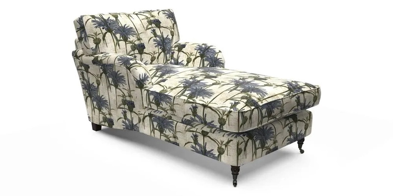 Alwinton Chaise Chair in Blendworth Tennyson Conch