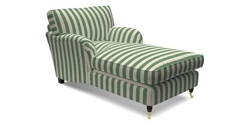 Alwinton Chaise Chair in Blendworth Tennyson Conch