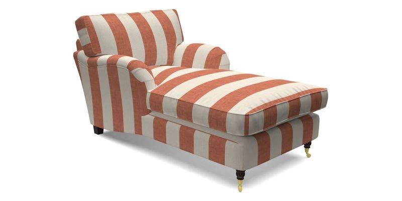 Alwinton Chaise Chair in Blendworth Tennyson Conch