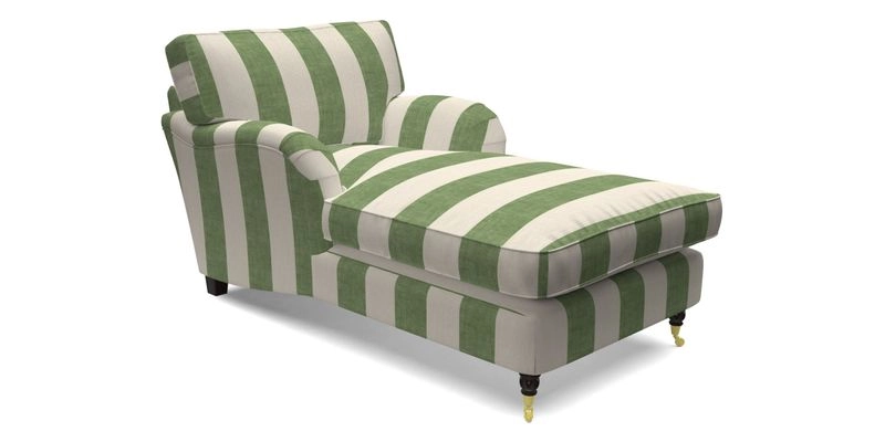 Alwinton Chaise Chair in Blendworth Tennyson Conch