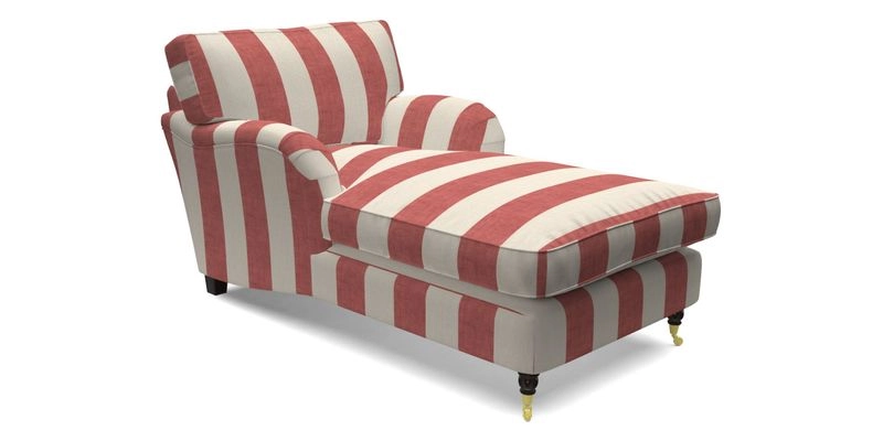 Alwinton Chaise Chair in Blendworth Tennyson Conch