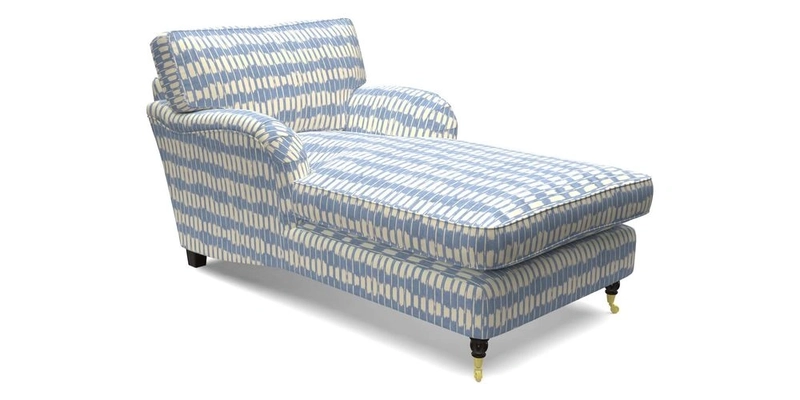 Alwinton Chaise Chair in Blendworth Tennyson Conch