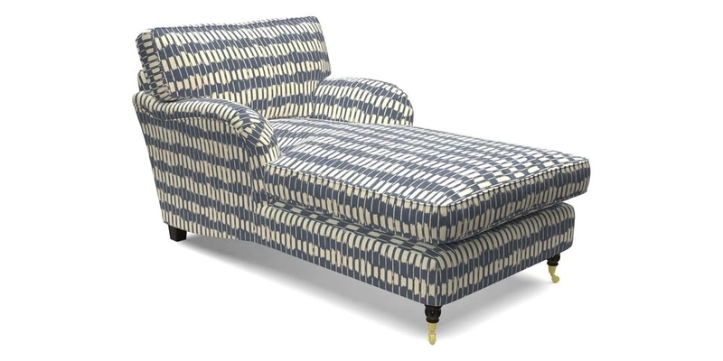 Alwinton Chaise Chair in Blendworth Tennyson Conch