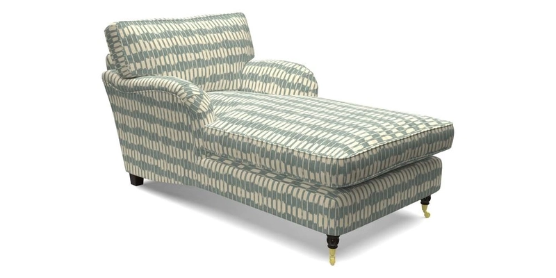 Alwinton Chaise Chair in Blendworth Tennyson Conch