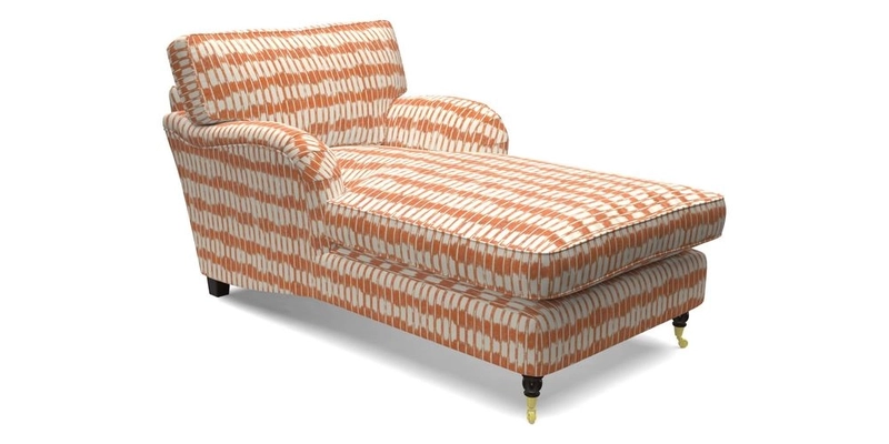 Alwinton Chaise Chair in Blendworth Tennyson Conch