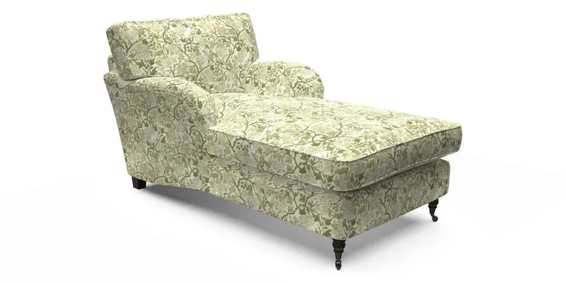 Alwinton Chaise Chair in Blendworth Tennyson Conch