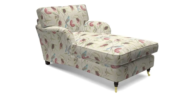 Alwinton Chaise Chair in Blendworth Tennyson Conch