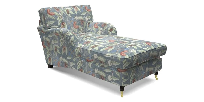 Alwinton Chaise Chair in Blendworth Tennyson Conch
