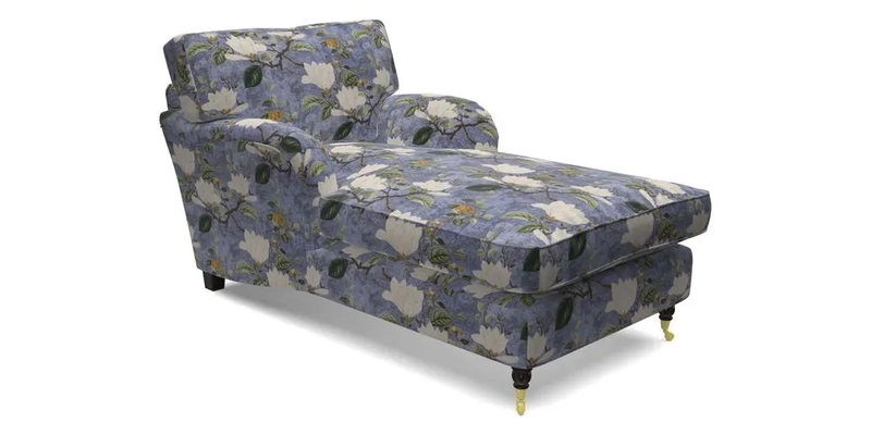 Alwinton Chaise Chair in Blendworth Tennyson Conch