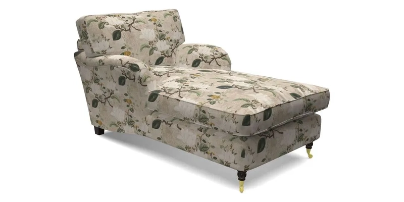 Alwinton Chaise Chair in Blendworth Tennyson Conch