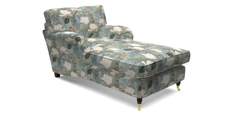 Alwinton Chaise Chair in Blendworth Tennyson Conch