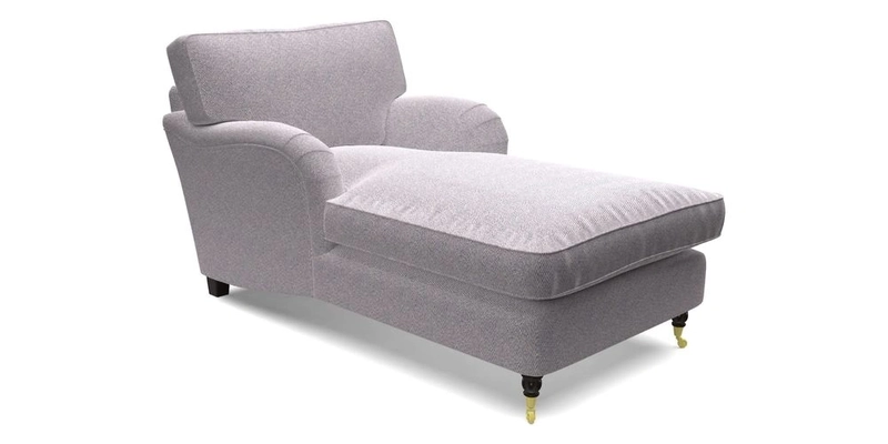 Alwinton Chaise Chair in Blendworth Tennyson Conch