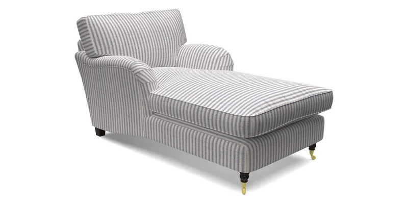 Alwinton Chaise Chair in Blendworth Tennyson Conch
