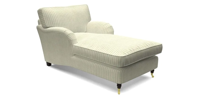 Alwinton Chaise Chair in Blendworth Tennyson Conch