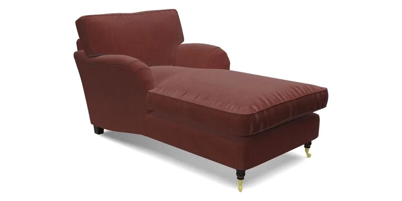 Alwinton Chaise Chair in Blendworth Tennyson Conch