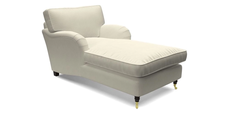 Alwinton Chaise Chair in Blendworth Tennyson Conch