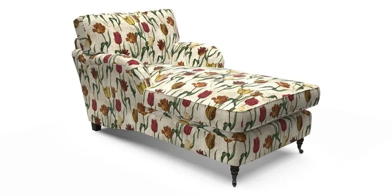 Alwinton Chaise Chair in Blendworth Tennyson Conch