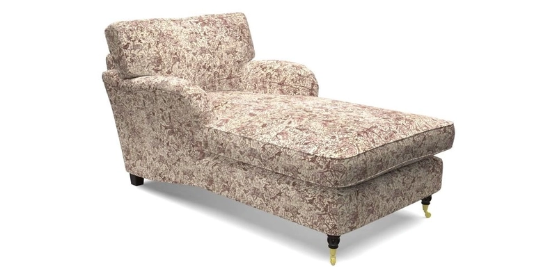 Alwinton Chaise Chair in Blendworth Tennyson Conch