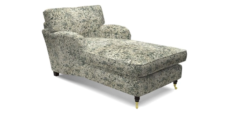 Alwinton Chaise Chair in Blendworth Tennyson Conch