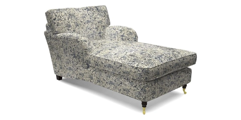 Alwinton Chaise Chair in Blendworth Tennyson Conch