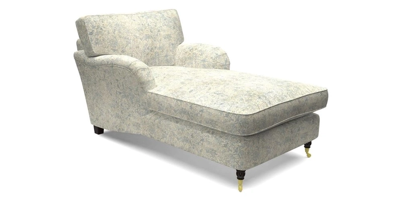 Alwinton Chaise Chair in Blendworth Tennyson Conch