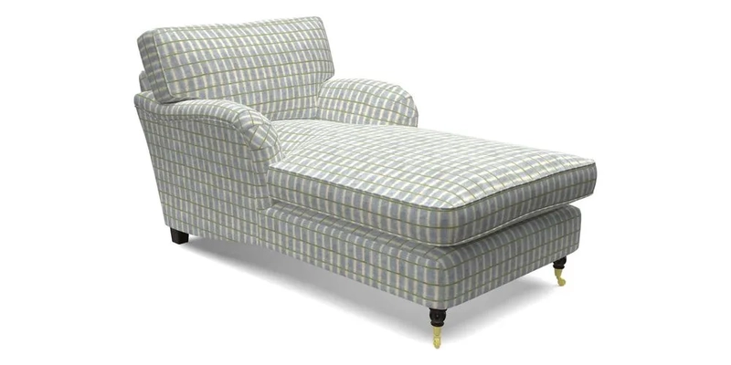 Alwinton Chaise Chair in Blendworth Tennyson Conch