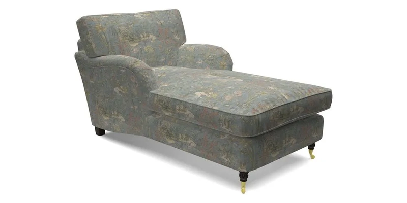Alwinton Chaise Chair in Blendworth Tennyson Conch