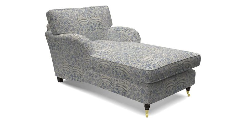 Alwinton Chaise Chair in Blendworth Tennyson Conch