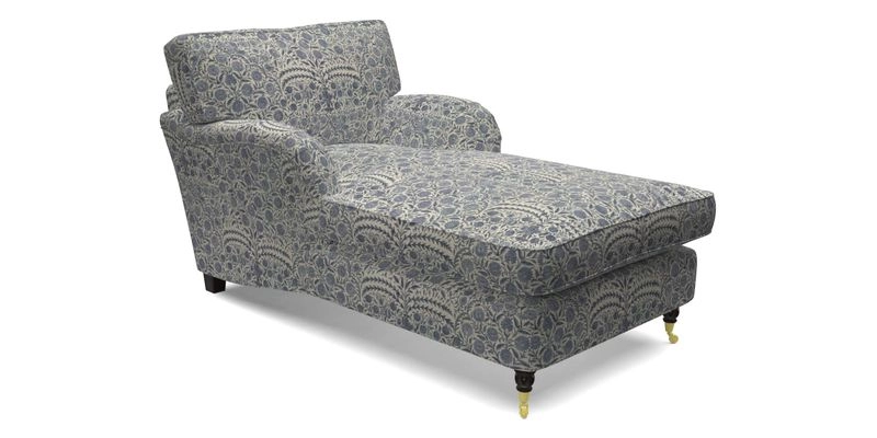 Alwinton Chaise Chair in Blendworth Tennyson Conch