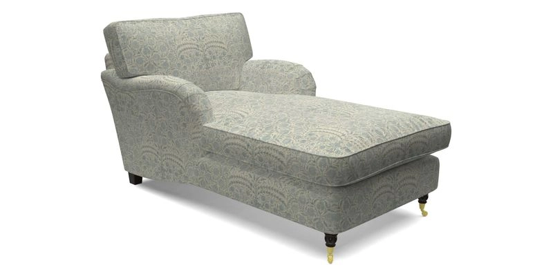 Alwinton Chaise Chair in Blendworth Tennyson Conch