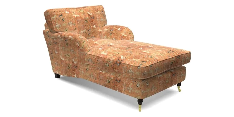 Alwinton Chaise Chair in Blendworth Tennyson Conch