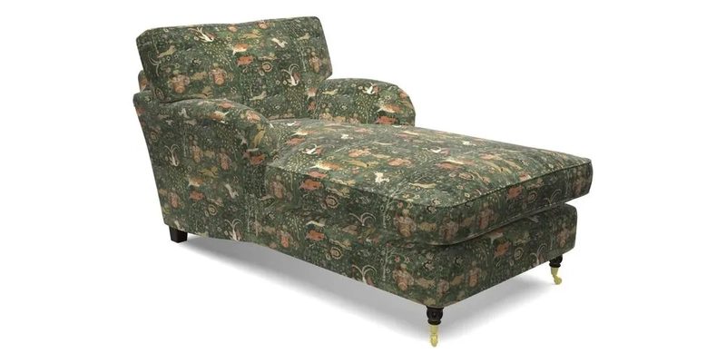 Alwinton Chaise Chair in Blendworth Tennyson Conch