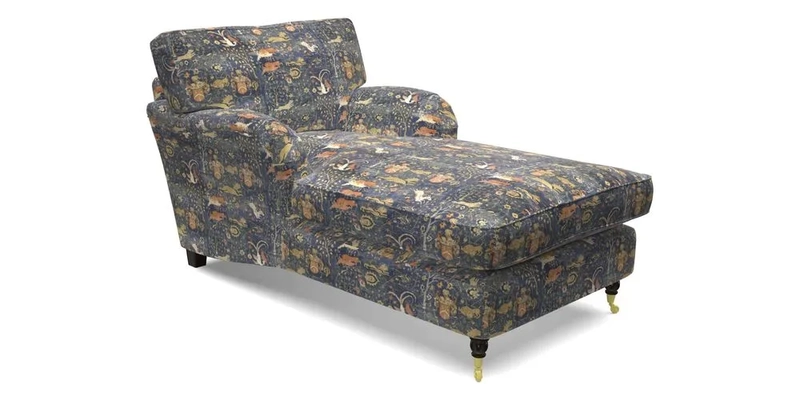 Alwinton Chaise Chair in Blendworth Tennyson Conch