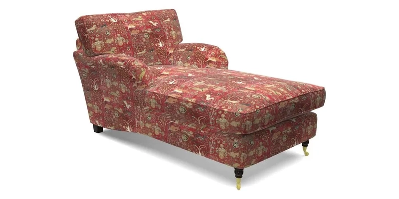 Alwinton Chaise Chair in Blendworth Tennyson Conch