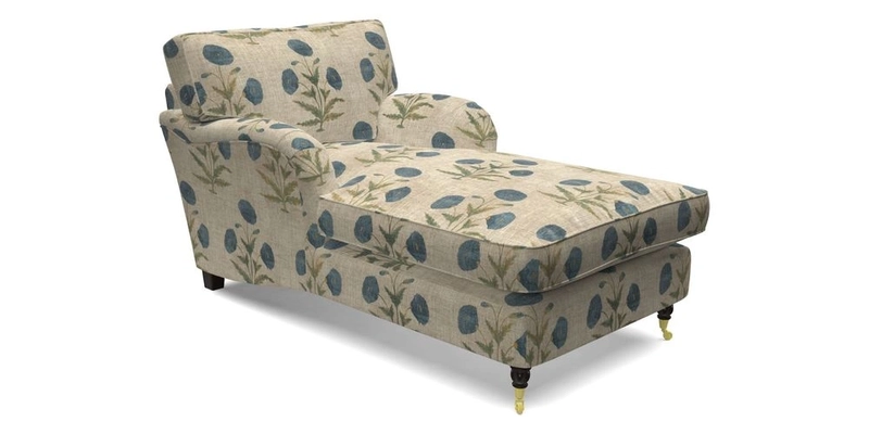 Alwinton Chaise Chair in Blendworth Tennyson Conch