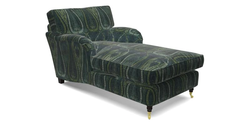 Alwinton Chaise Chair in Blendworth Tennyson Conch