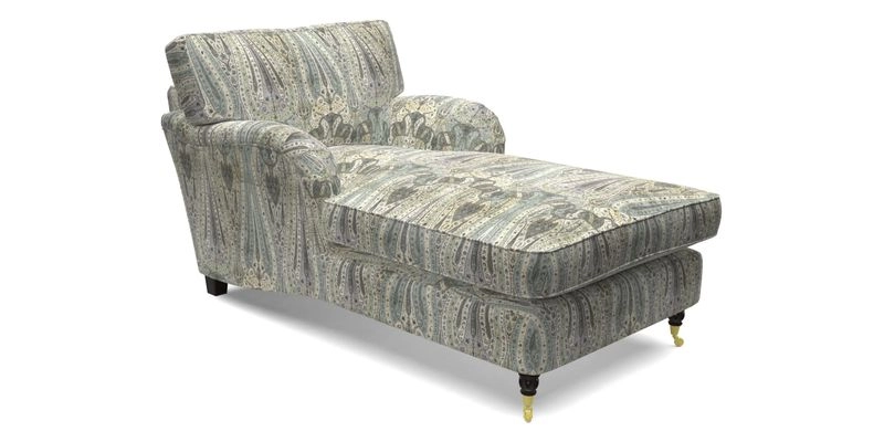Alwinton Chaise Chair in Blendworth Tennyson Conch